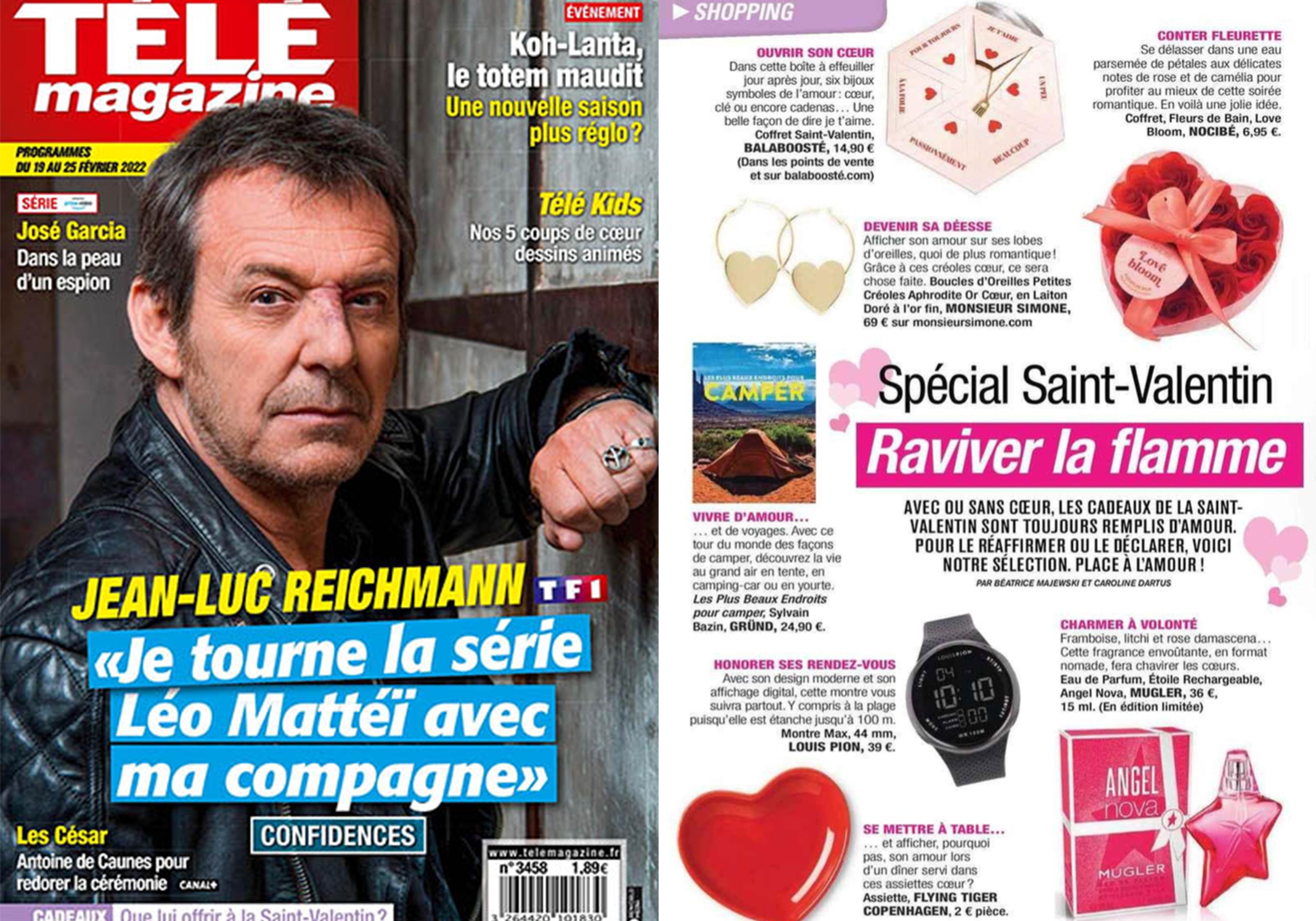 Bijoux Monsieur Simone - Télé Magazine - Février 2022