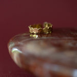 Bague Eliott Or Martelée Ajustable Bagues Monsieur Simone