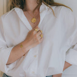 Bague Maïa Argent Fleur Ajustable Bagues Monsieur Simone