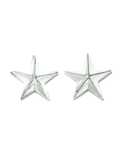 Boucles d'Oreilles Puces Raoul Argent Étoiles Boucles d'oreilles Monsieur Simone