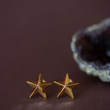 Boucles d'Oreilles Puces Raoul Or Étoiles Boucles d'oreilles Monsieur Simone