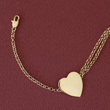 Bracelet Aphrodite Or Coeur Bracelets Monsieur Simone