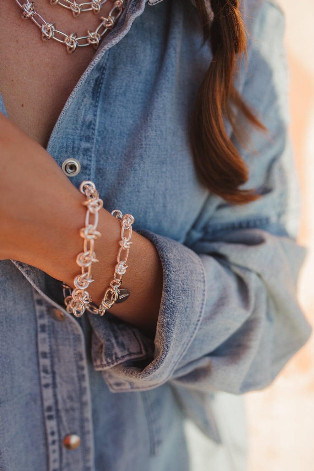 Bracelet Athéna Argent Bracelets Monsieur Simone