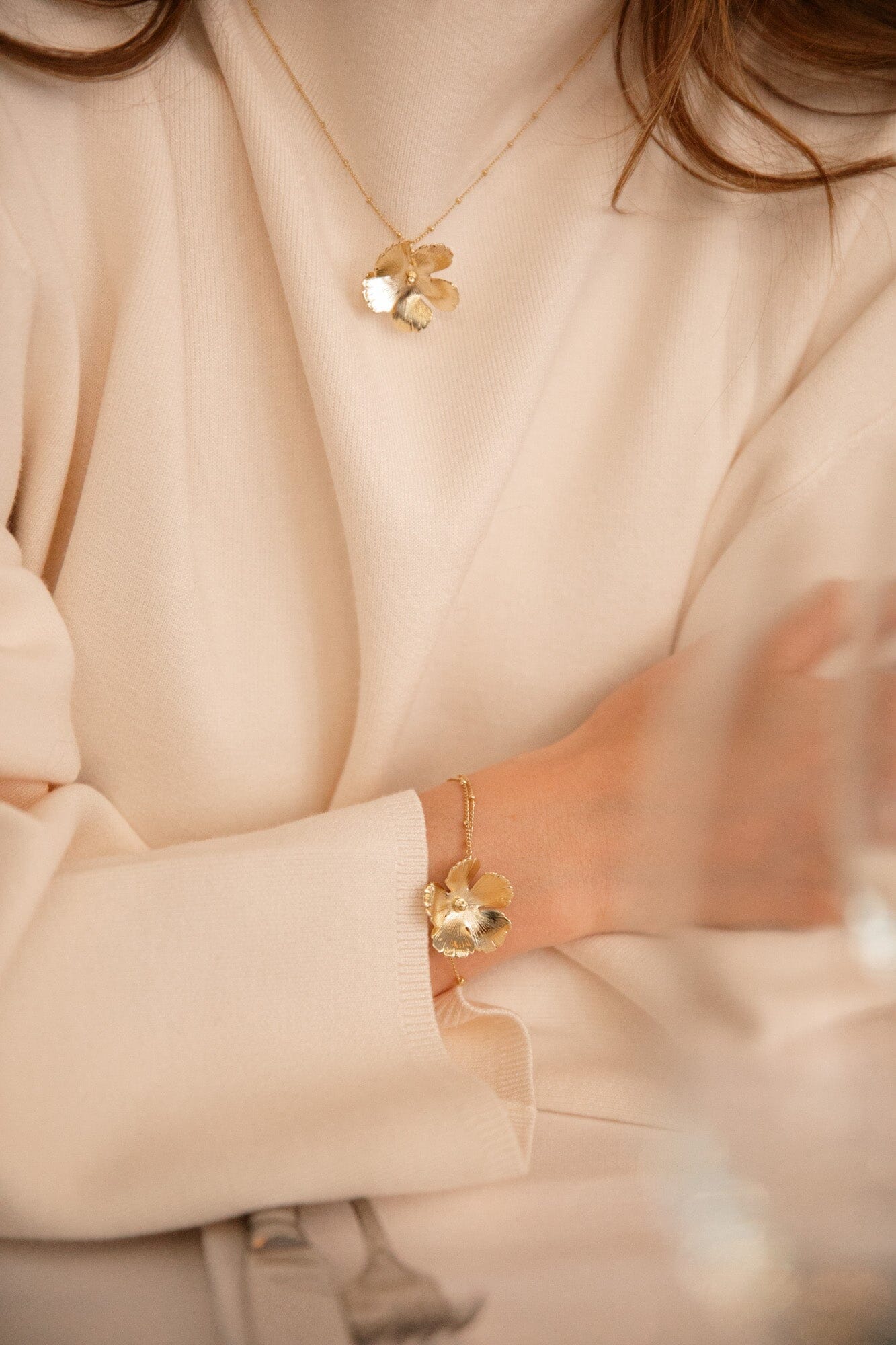 Bracelet Orphée Argent Fleur Bracelets Monsieur Simone