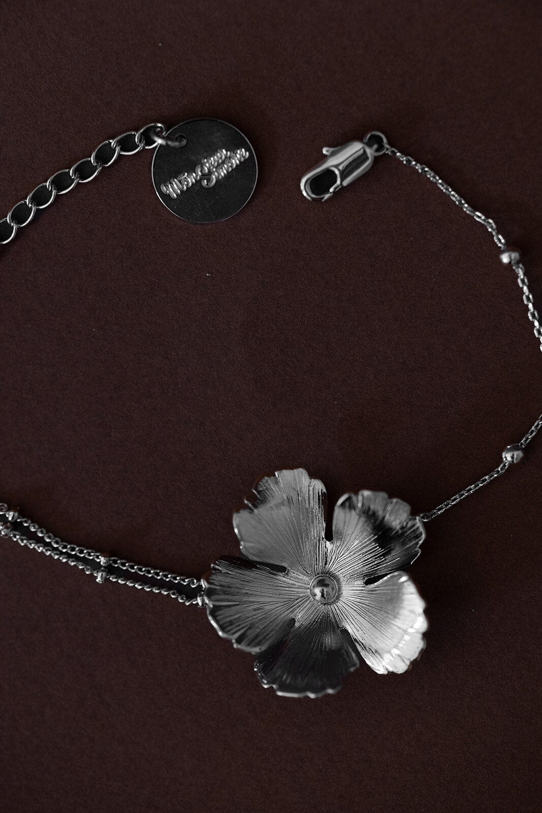 Bracelet Orphée Argent Fleur Bracelets Monsieur Simone