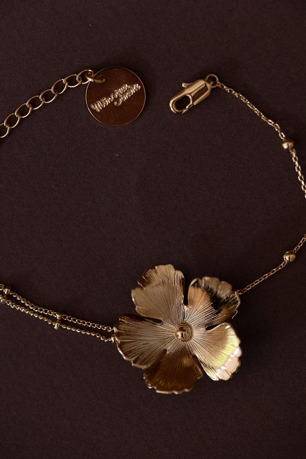 Bracelet Orphée Or Fleur Bracelets Monsieur Simone