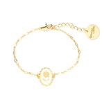 Bracelet Thémis Fleur Or Ivoire Bracelets Monsieur Simone