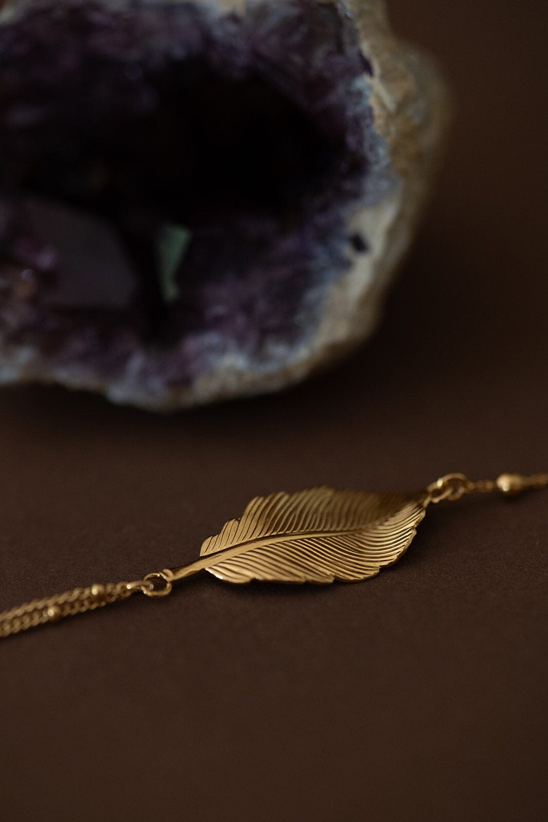 Bracelet Zéphyr Or Feuille Bracelets Monsieur Simone