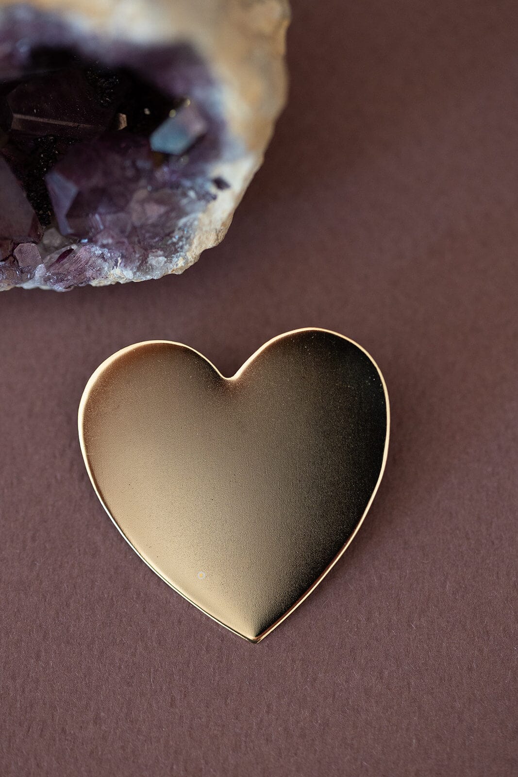 Broche Aphrodite Or Coeur Accessoires Monsieur Simone