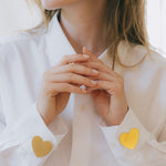 Broche Aphrodite Or Coeur Accessoires Monsieur Simone