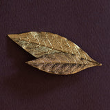 Broche Thalie Or Feuilles Accessoires Monsieur Simone
