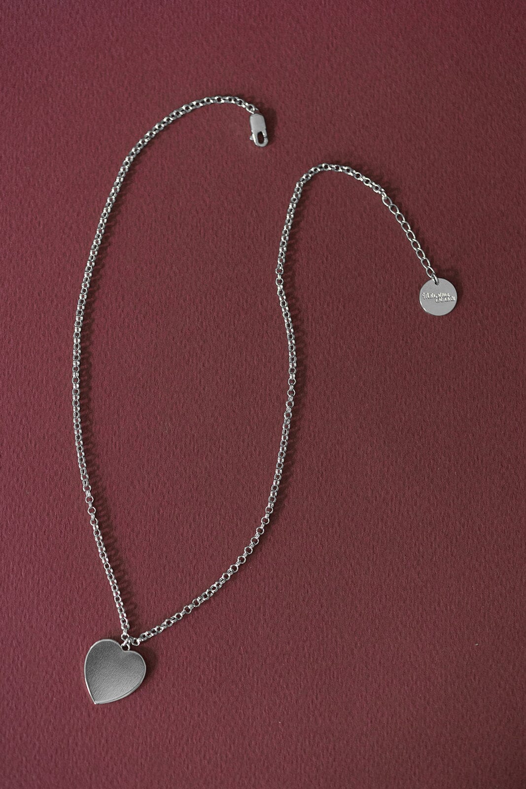 Collier Aphrodite Argent Coeur Colliers Monsieur Simone