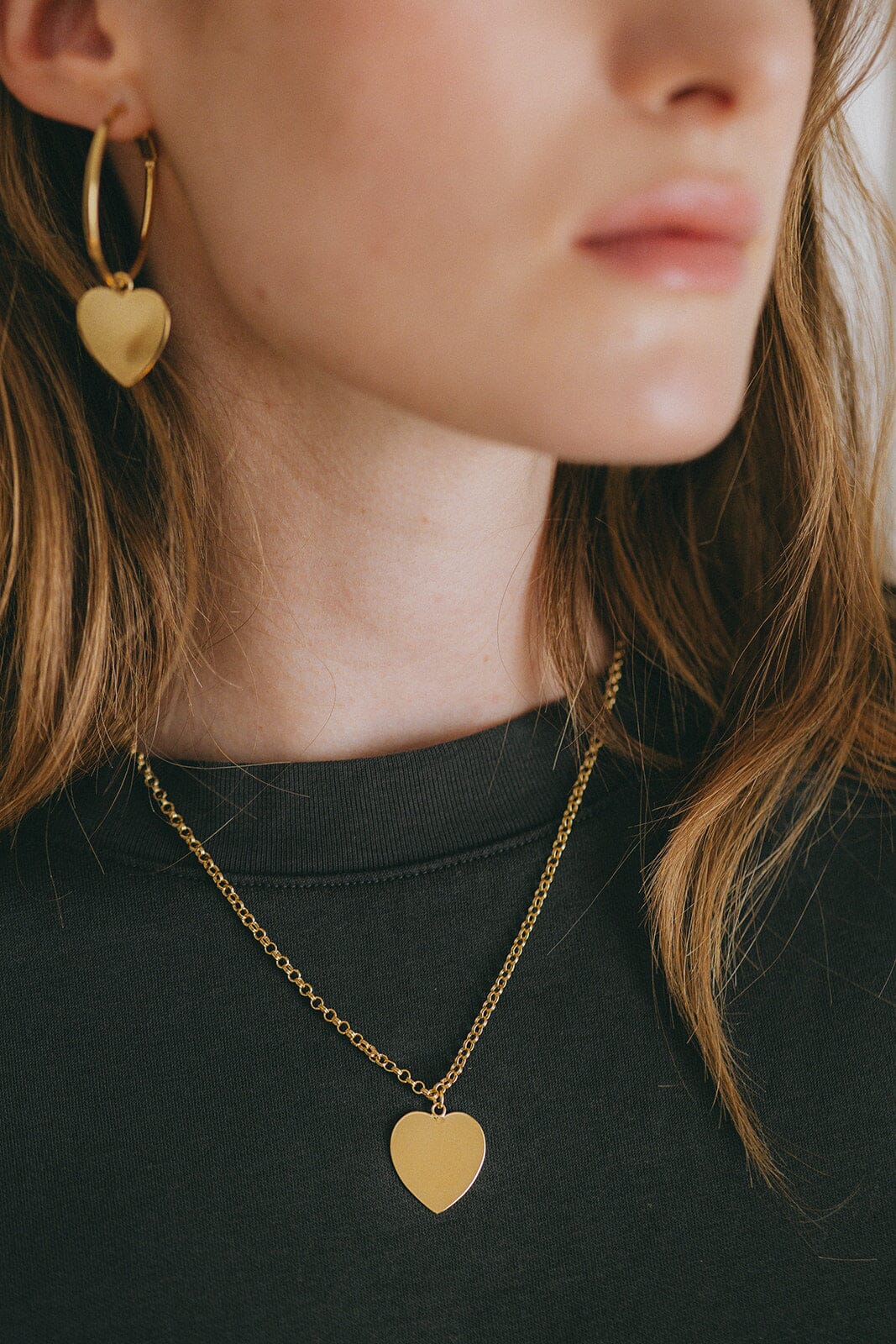 Collier Aphrodite Argent Coeur Colliers Monsieur Simone