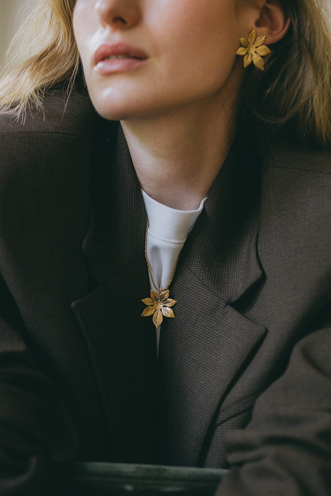 Collier Chloris Argent Fleur Colliers Monsieur Simone
