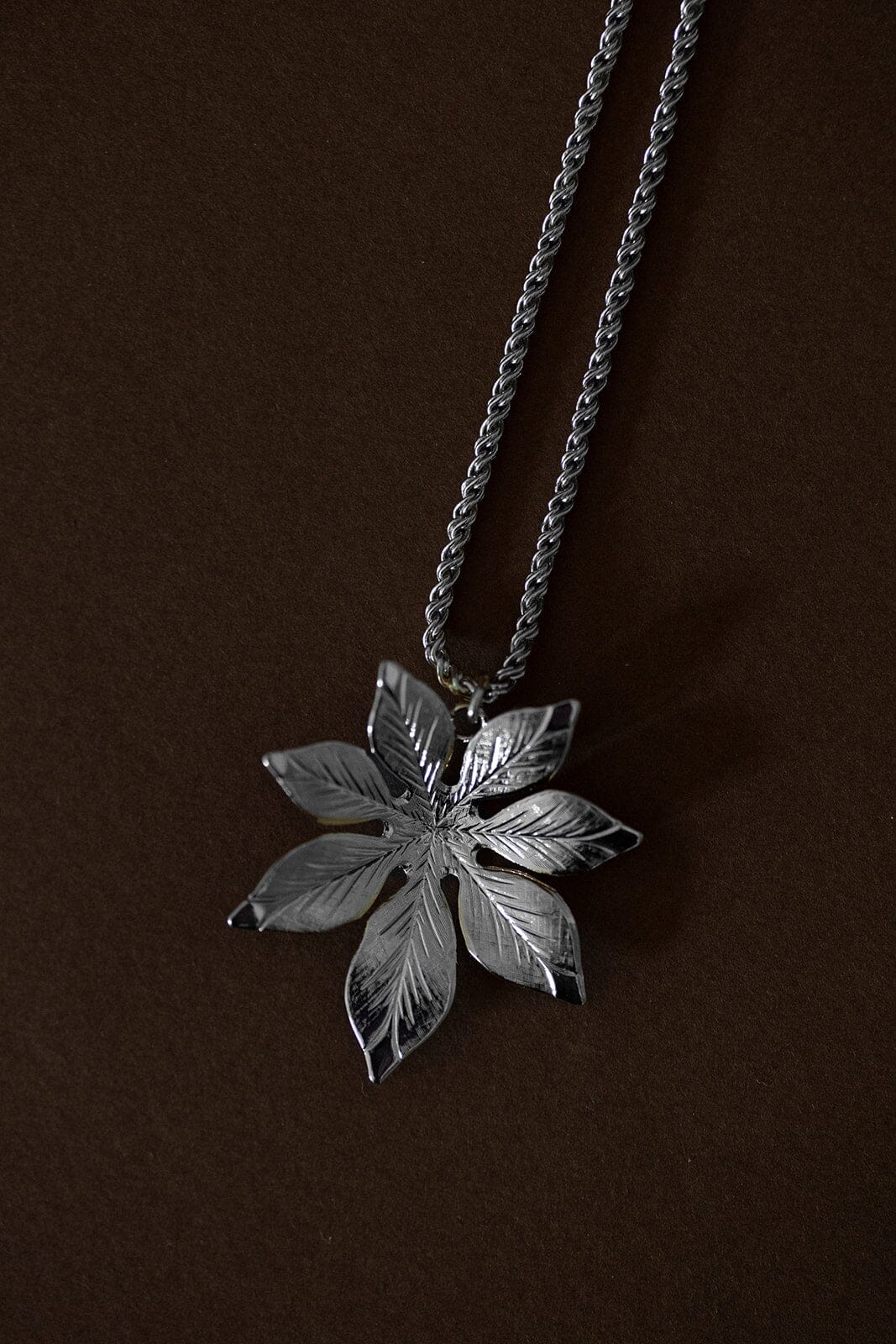 Collier Chloris Argent Fleur Colliers Monsieur Simone