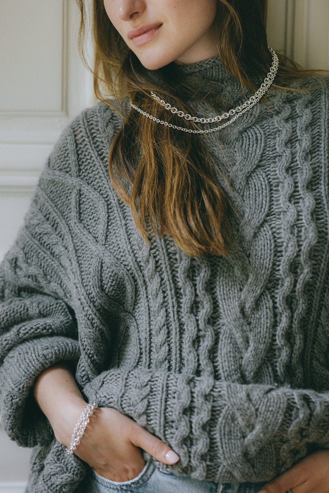 Collier Gaston Argent Colliers Monsieur Simone