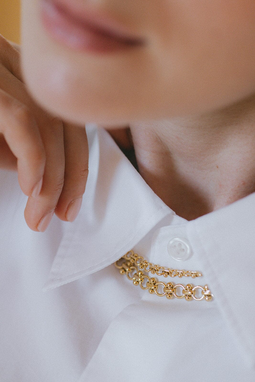 Collier Hébé Or Colliers Monsieur Simone