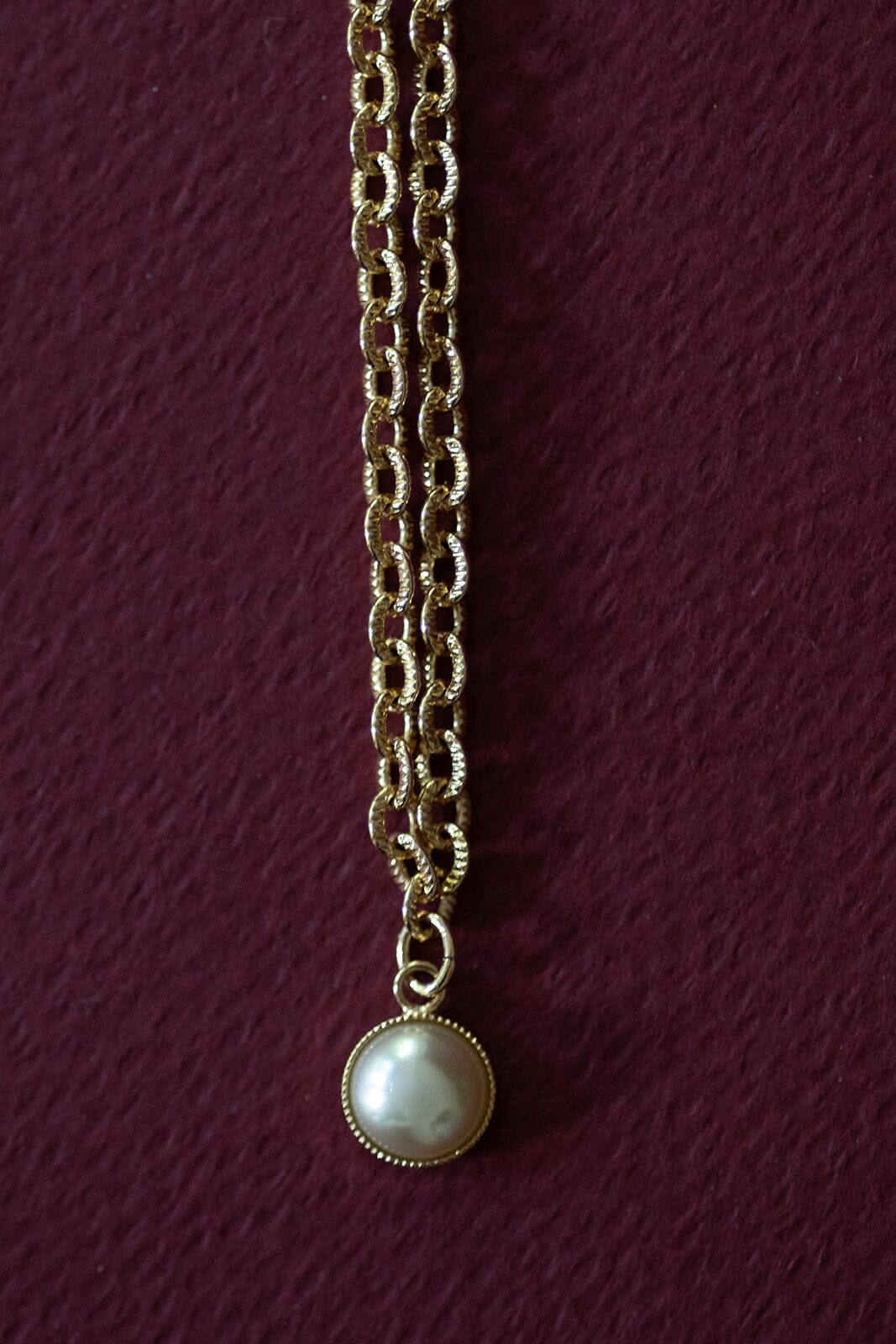 Collier Nélya Or Perle Colliers Monsieur Simone