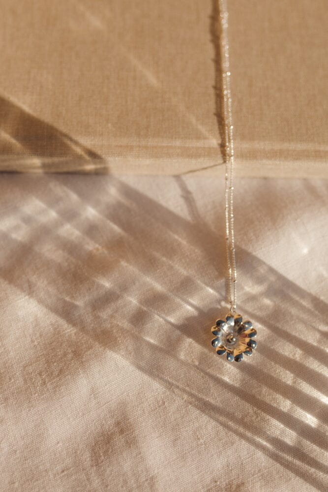Collier Théia Argent Fleur Colliers Monsieur Simone
