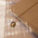 Collier Théia Or Fleur Colliers Monsieur Simone