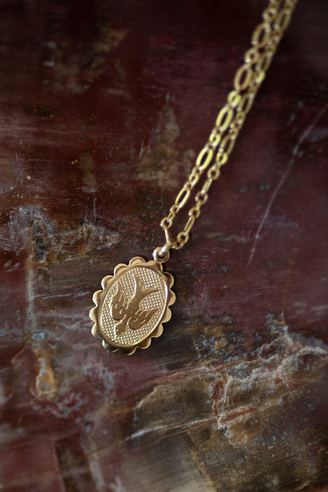 Collier Thémis Colombe Or Colliers Monsieur Simone