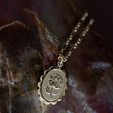 Collier Thémis Fleur Or Colliers Monsieur Simone