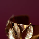 Manchette Chloris Or Fleurs Bracelets Monsieur Simone