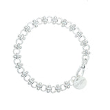 Maxi bracelet Hébé Argent Bracelets Monsieur Simone
