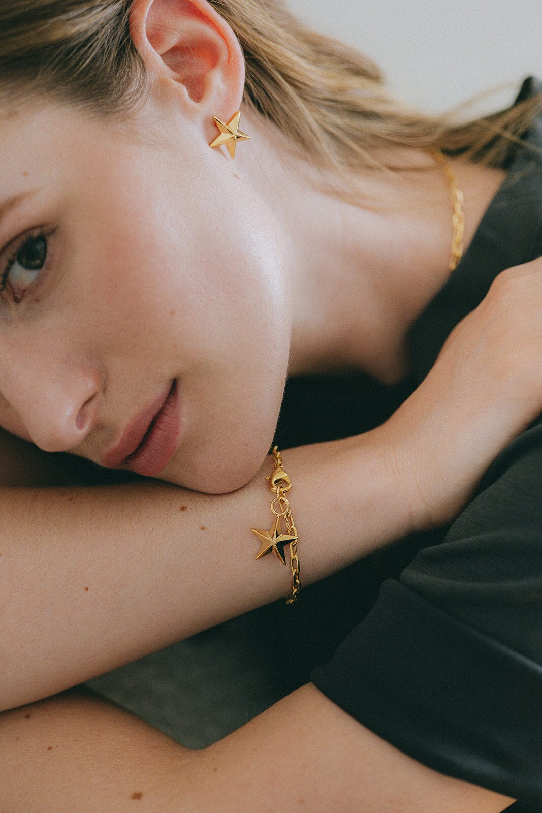 Maxi Bracelet Raoul Or Étoile Bracelets Monsieur Simone