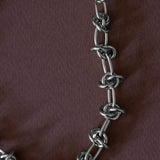 Maxi Collier Athéna Argent Colliers Monsieur Simone