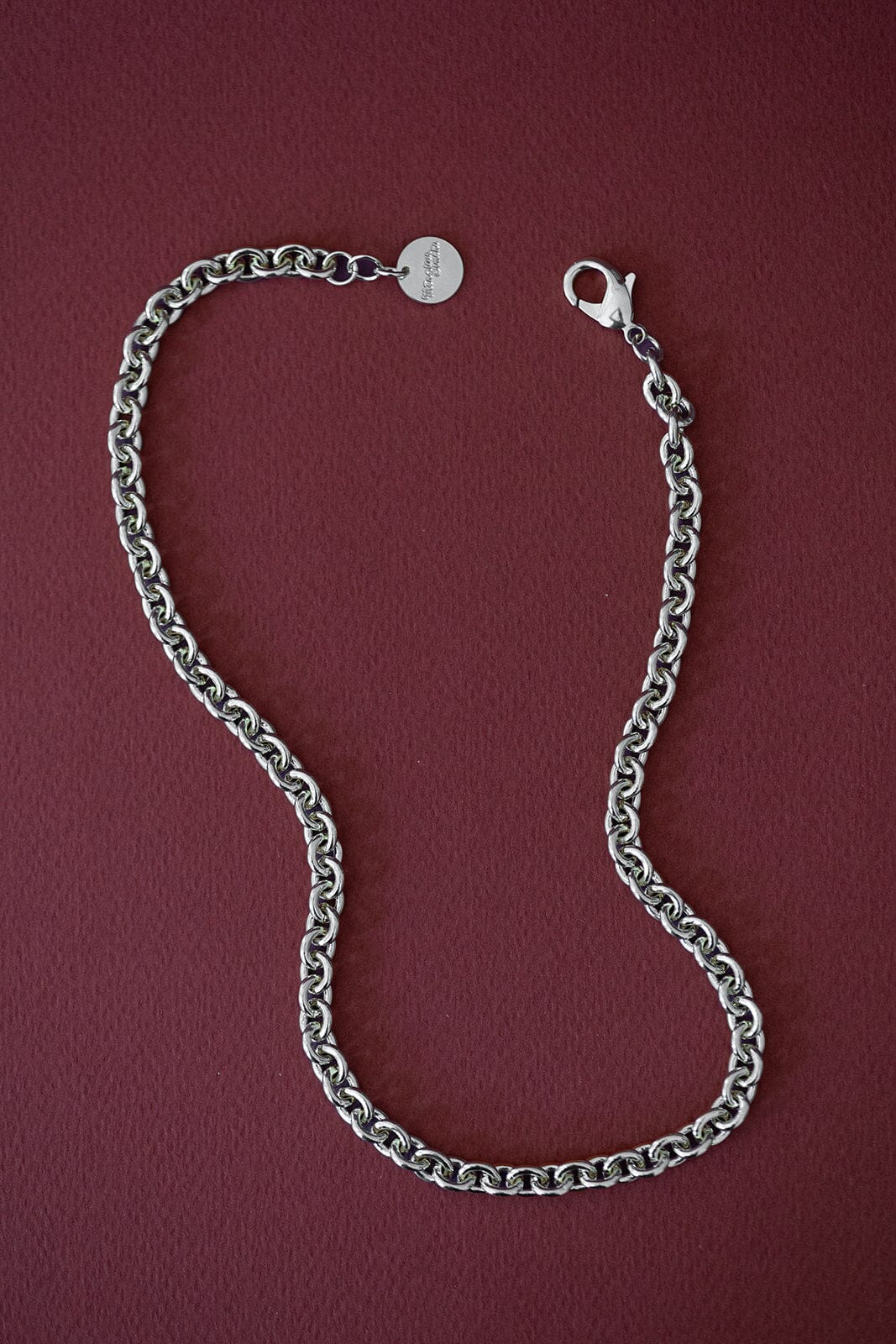 Maxi Collier Gaston Argent Colliers Monsieur Simone