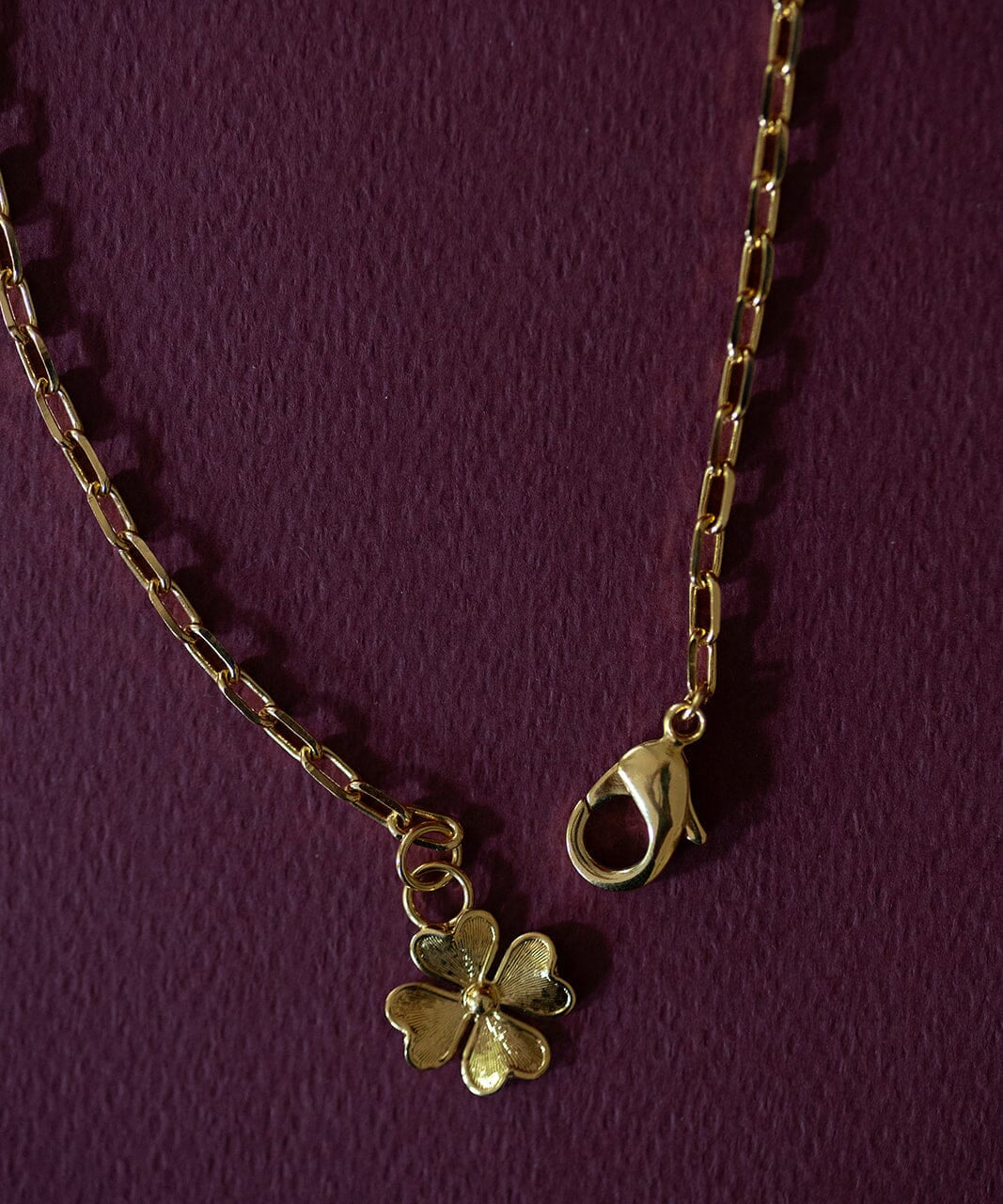 Maxi Collier Léon Or Trèfle Colliers Monsieur Simone