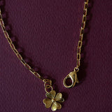 Maxi Collier Léon Or Trèfle Colliers Monsieur Simone