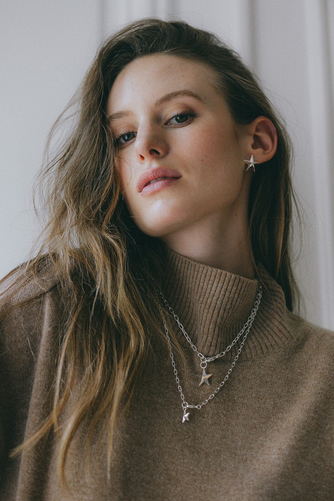 Maxi Collier Raoul Argent Étoile Colliers Monsieur Simone