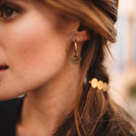 Mini Créoles Hestia Argent Ronds Martelés Boucles d'Oreilles Monsieur Simone