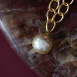 Sautoir Nélya Or Perle Colliers Monsieur Simone