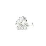 Bague Aglaé Trio Argent Fleurs Ajustable Bagues Monsieur Simone