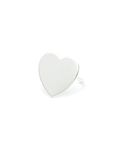 Bague Aphrodite Argent Coeur Ajustable Bagues Monsieur Simone