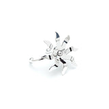 Bague Éos Argent Soleil Ajustable Bagues Monsieur Simone