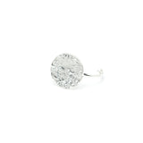 Bague Hestia Argent Rond Martelé Ajustable Bagues Monsieur Simone