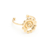Bague Théia Or Fleur Ajustable Bagues Monsieur Simone