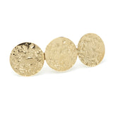Barrette Hestia Or Ronds Martelés Accessoires Monsieur Simone