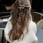 Barrette Rhéa Argent Flocons Accessoires Monsieur Simone