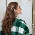 Barrette Rhéa Argent Flocons Accessoires Monsieur Simone