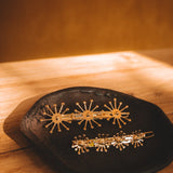 Barrette Rhéa Or Flocons Accessoires Monsieur Simone