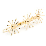 Barrette Rhéa Or Flocons Accessoires Monsieur Simone