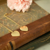 Boucles d'Oreilles Pendantes Aphrodite Or Coeur Boucles d'Oreilles Monsieur Simone