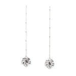 Boucles d'Oreilles Pendantes Héra Argent Feuilles Boucles d'Oreilles Monsieur Simone