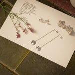 Boucles d'Oreilles Pendantes Héra Argent Feuilles Boucles d'Oreilles Monsieur Simone