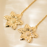 Boucles d'Oreilles Pendantes Hespéris Argent Fleurs Boucles d'Oreilles Monsieur Simone